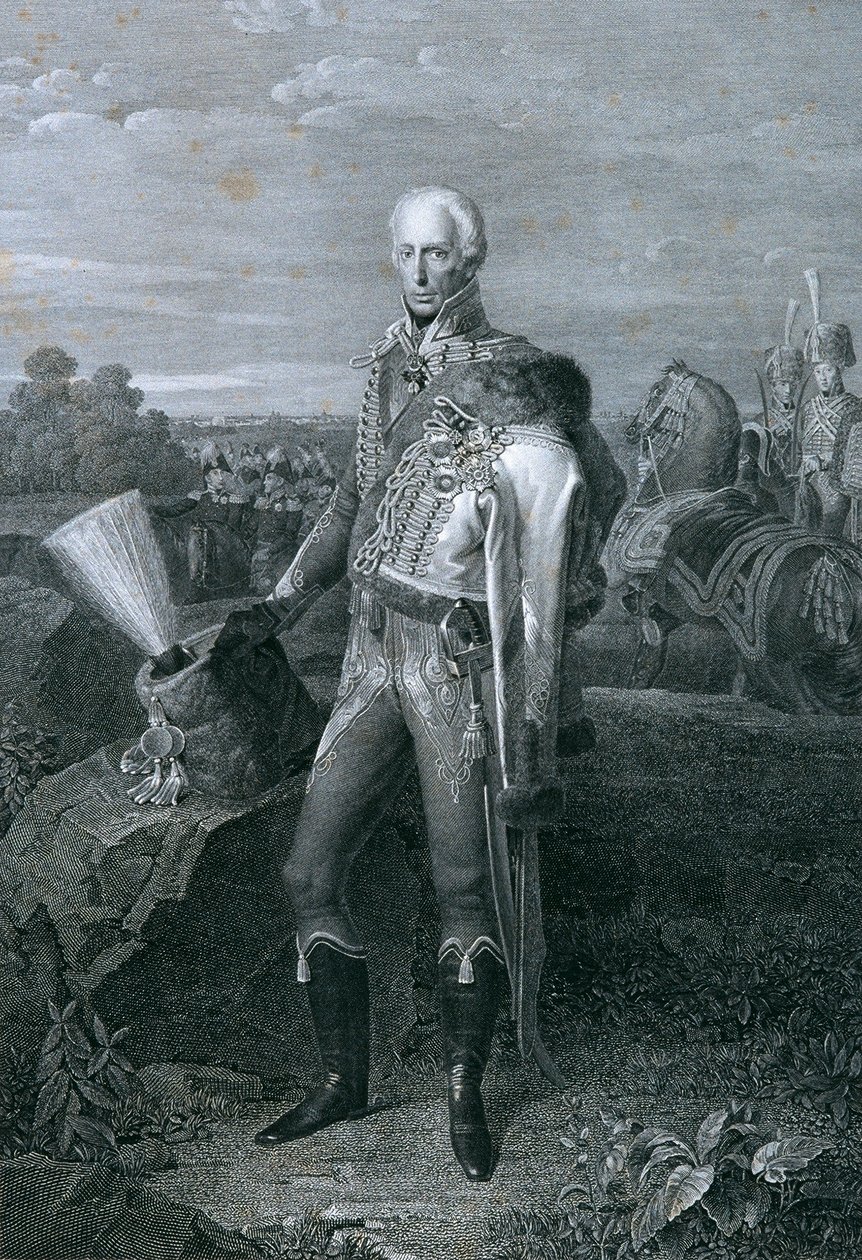 Cesarz Franciszek I Austriacki autorstwa Carl Heinrich Rahl