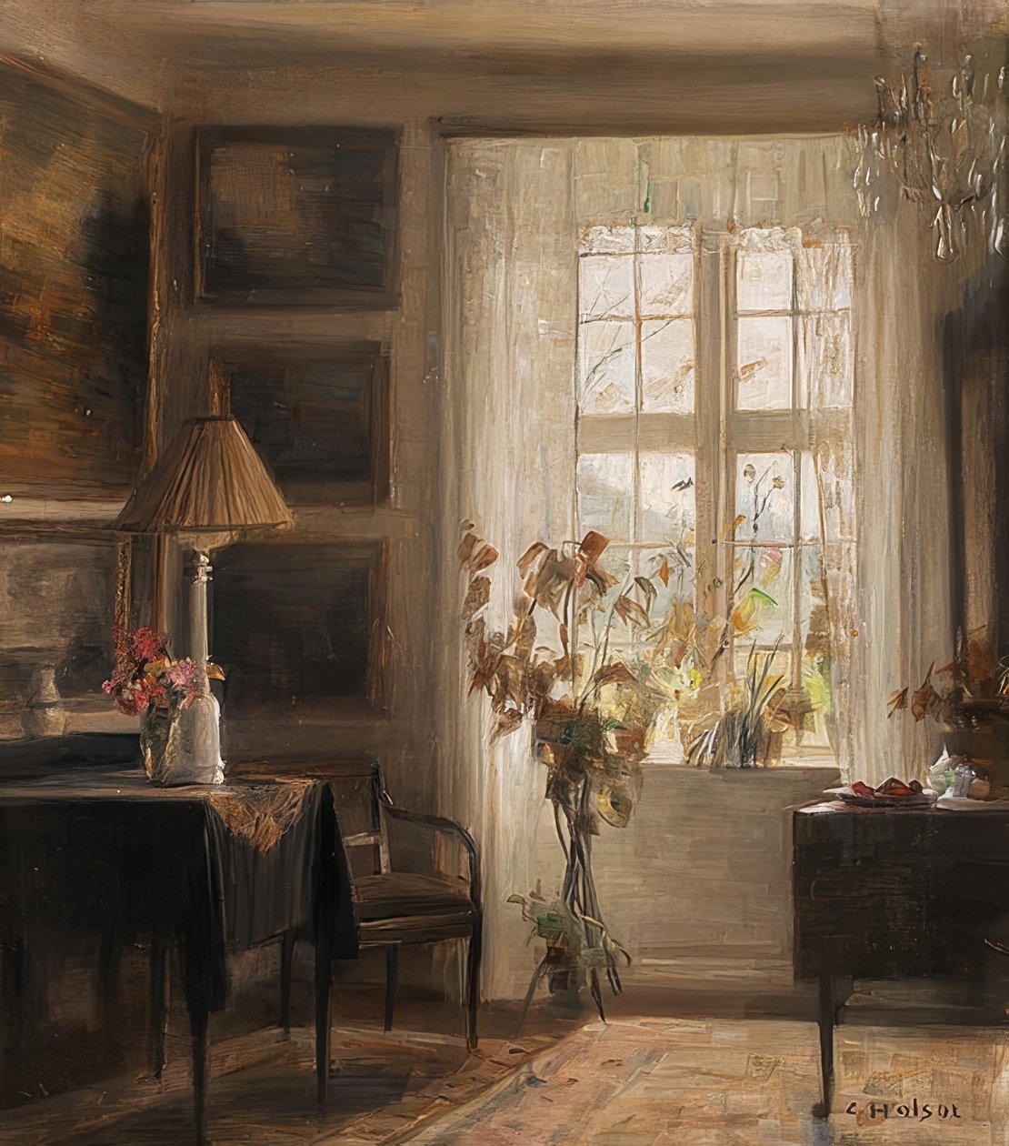 Wnętrze autorstwa Carl Holsoe