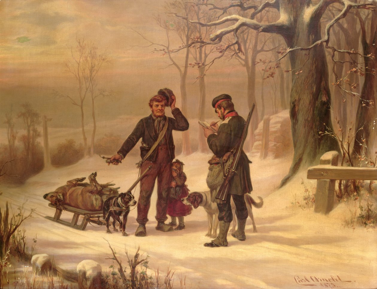 Nieznany obraz autorstwa Carl Johann Arnold