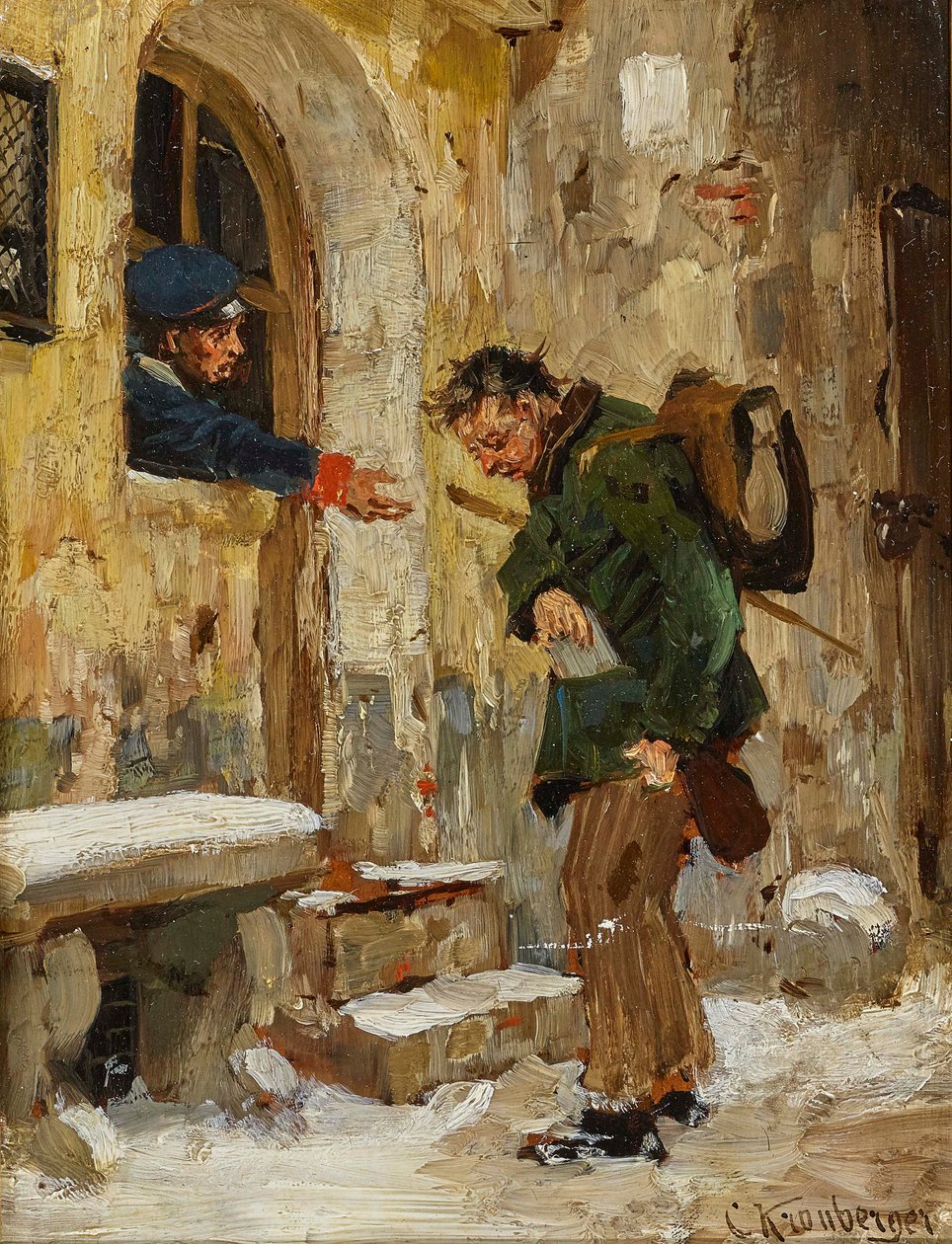 Kontrola dowodu osobistego. autorstwa Carl Kronberger