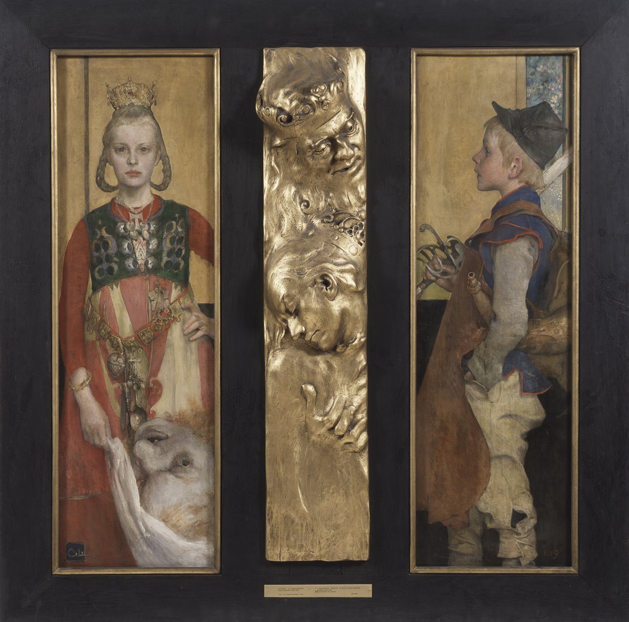 Szwedzka bajka autorstwa Carl Larsson