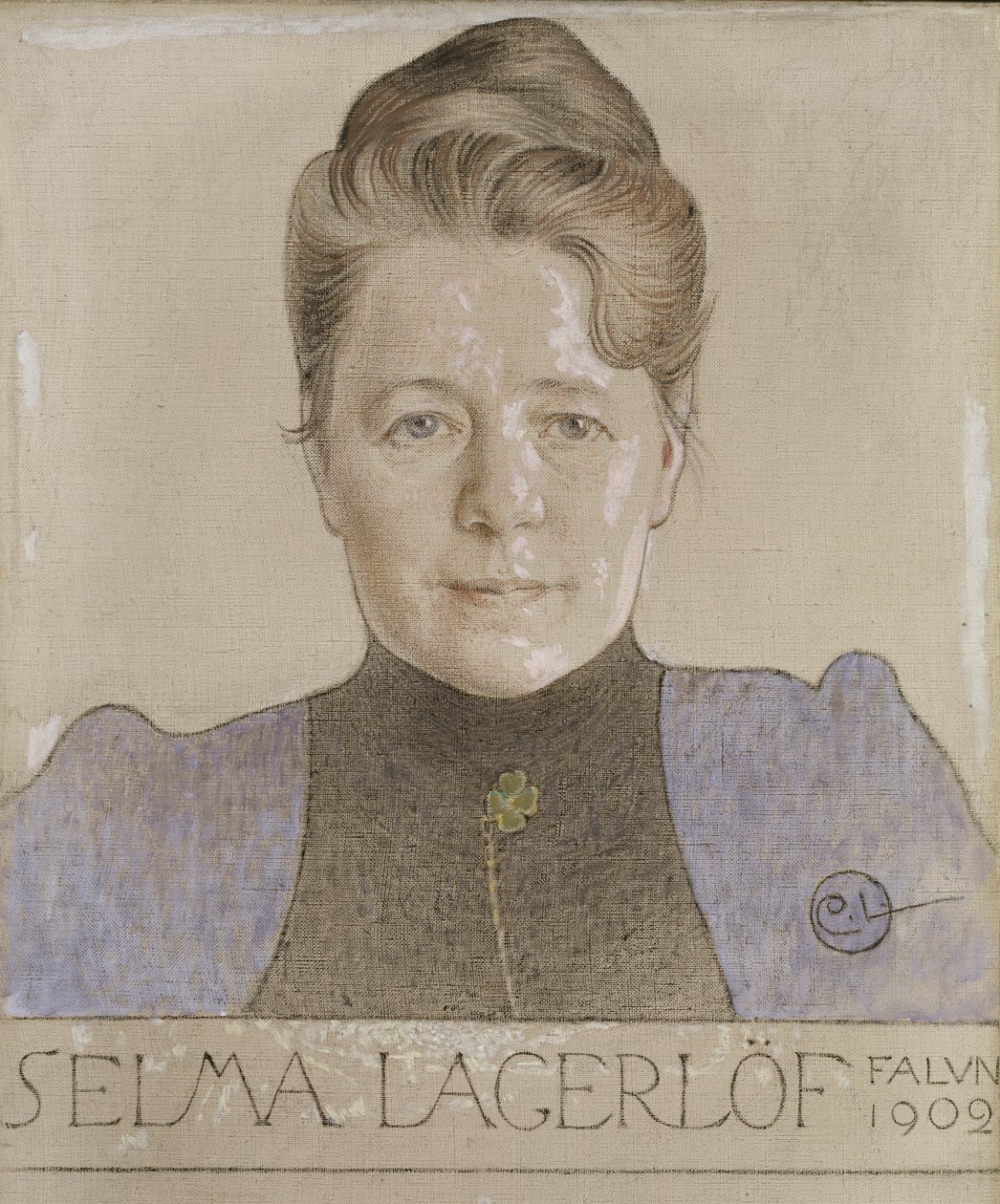 Selma Lagerlof, 1902 autorstwa Carl Larsson
