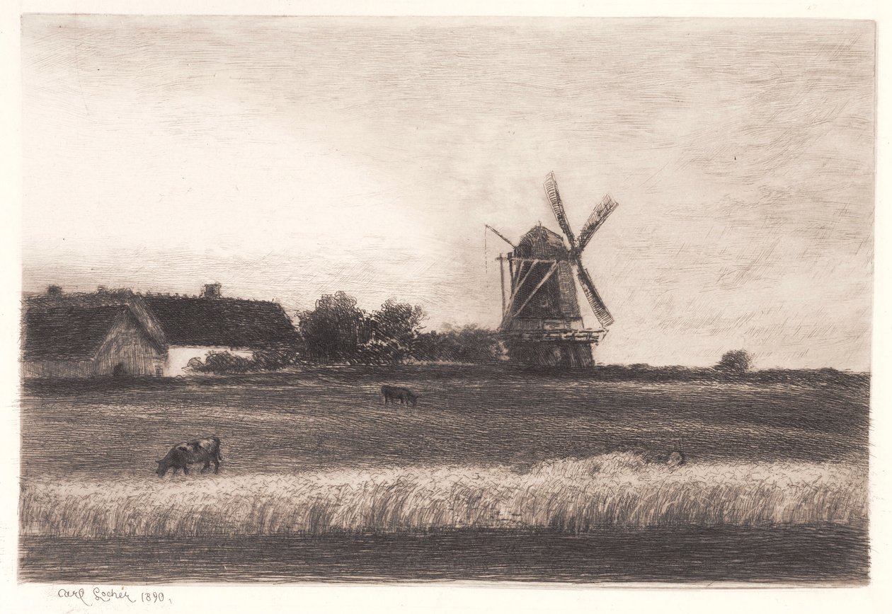 Młyn autorstwa Carl Locher