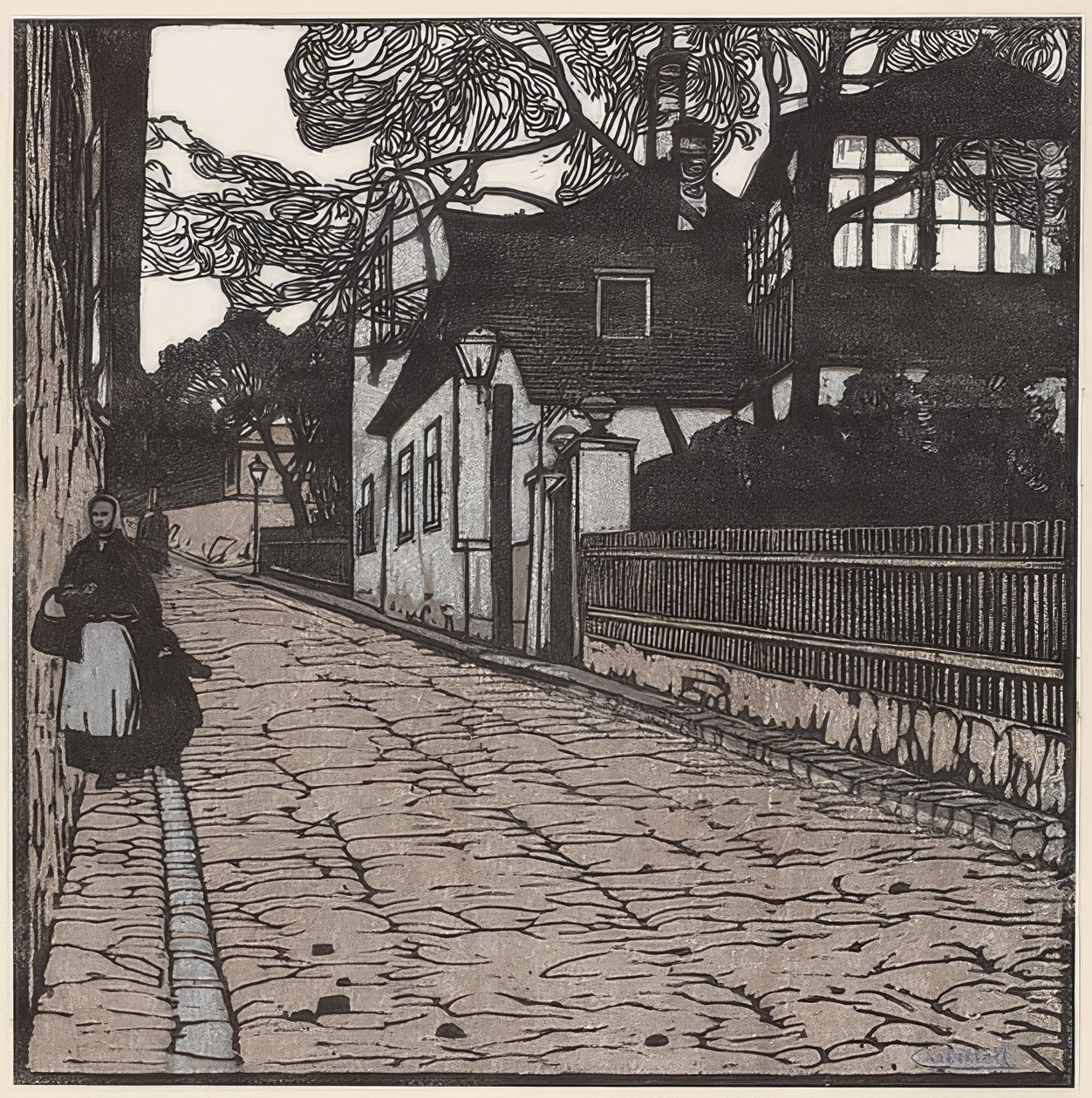 Dom Therese Krones. 1902 autorstwa Carl Moll