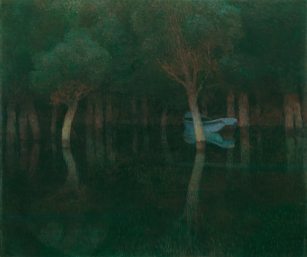 Zmierzch, 1900. autorstwa Carl Moll