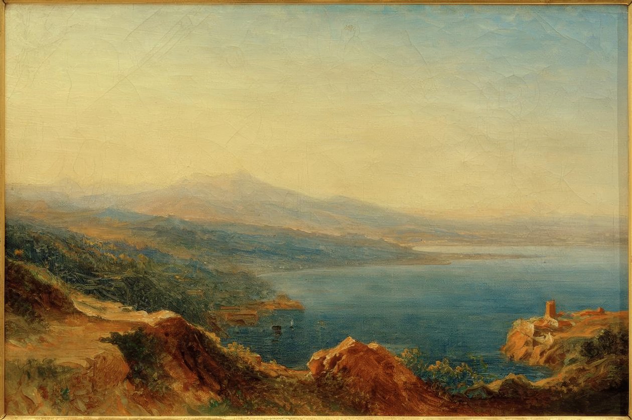 C. Morgenstern, Wybrzeże Amalfi autorstwa Carl Morgenstern