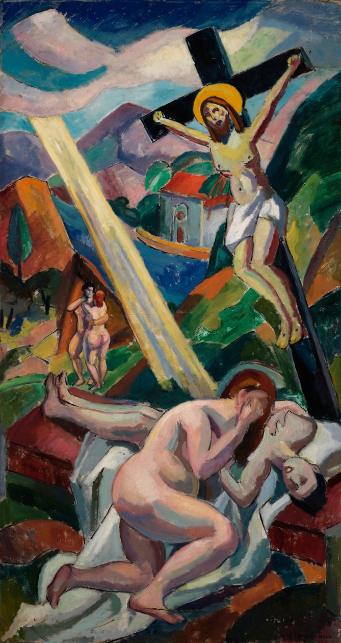 Ukrzyżowanie, przed 1932. autorstwa Carl Newman