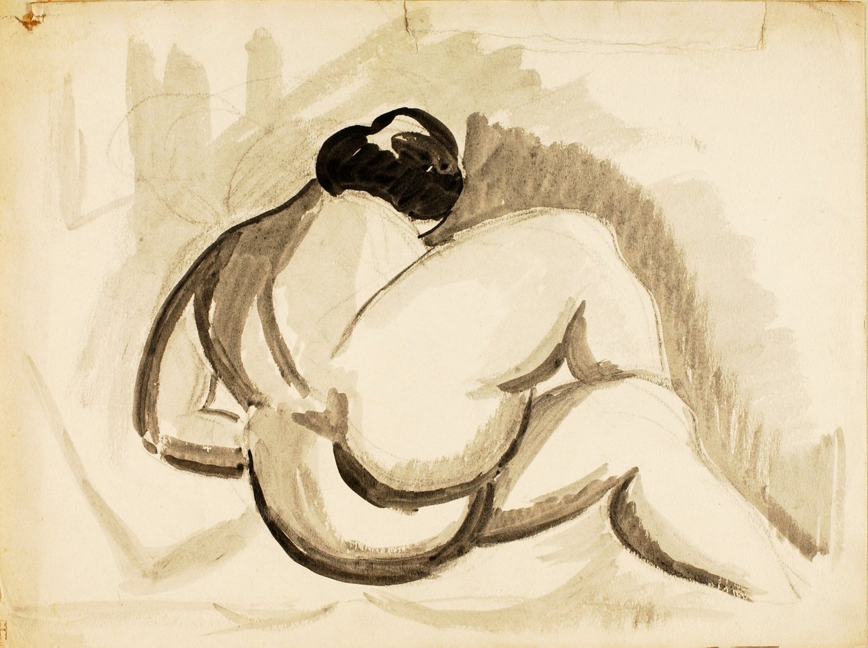 Kobieta nago autorstwa Carl Newman