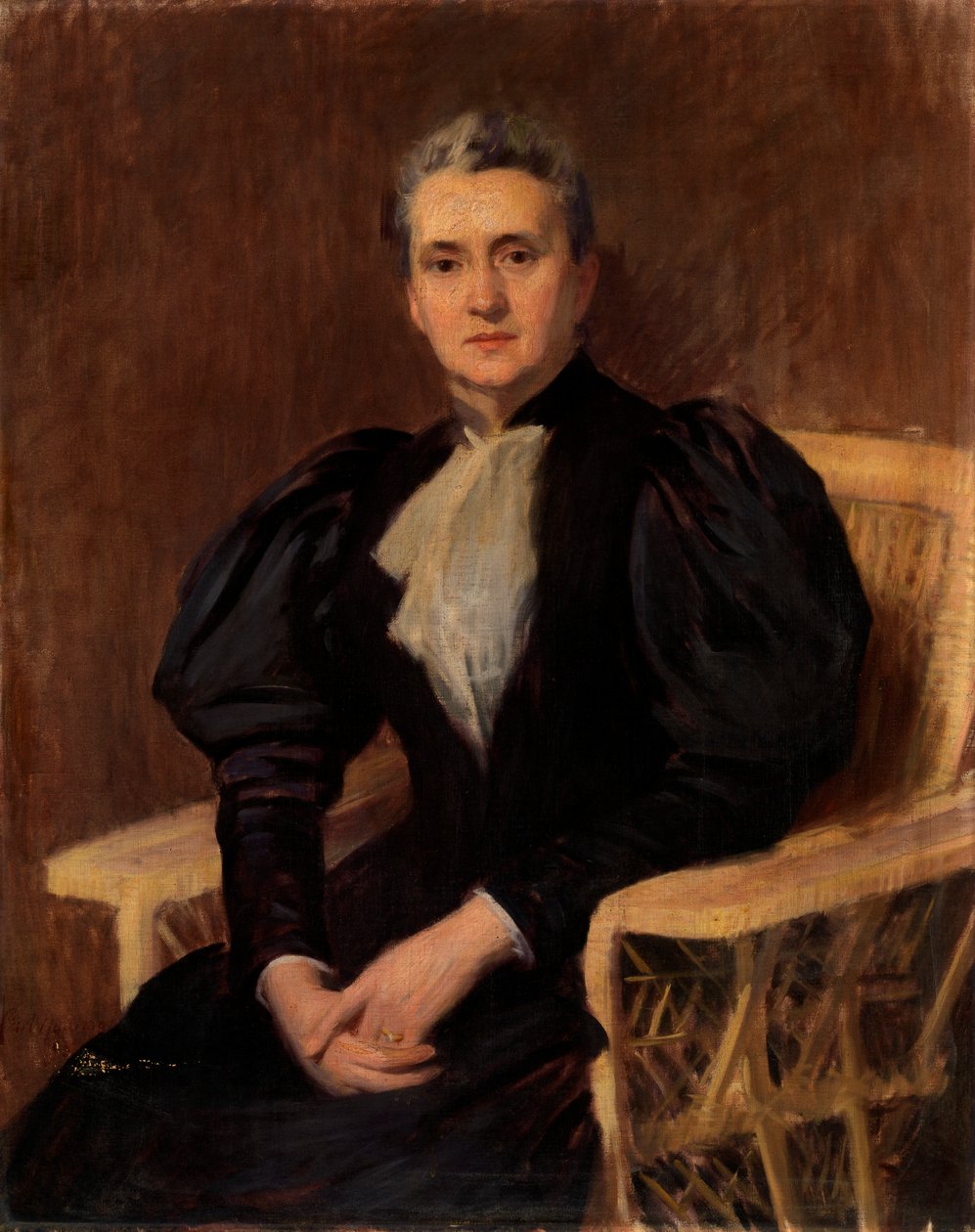 Portret kobiety, ca. 1915-1916. autorstwa Carl Newman