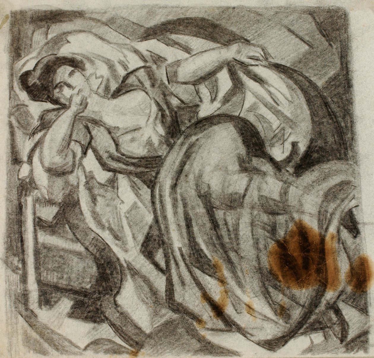 Leżąca kobieta autorstwa Carl Newman