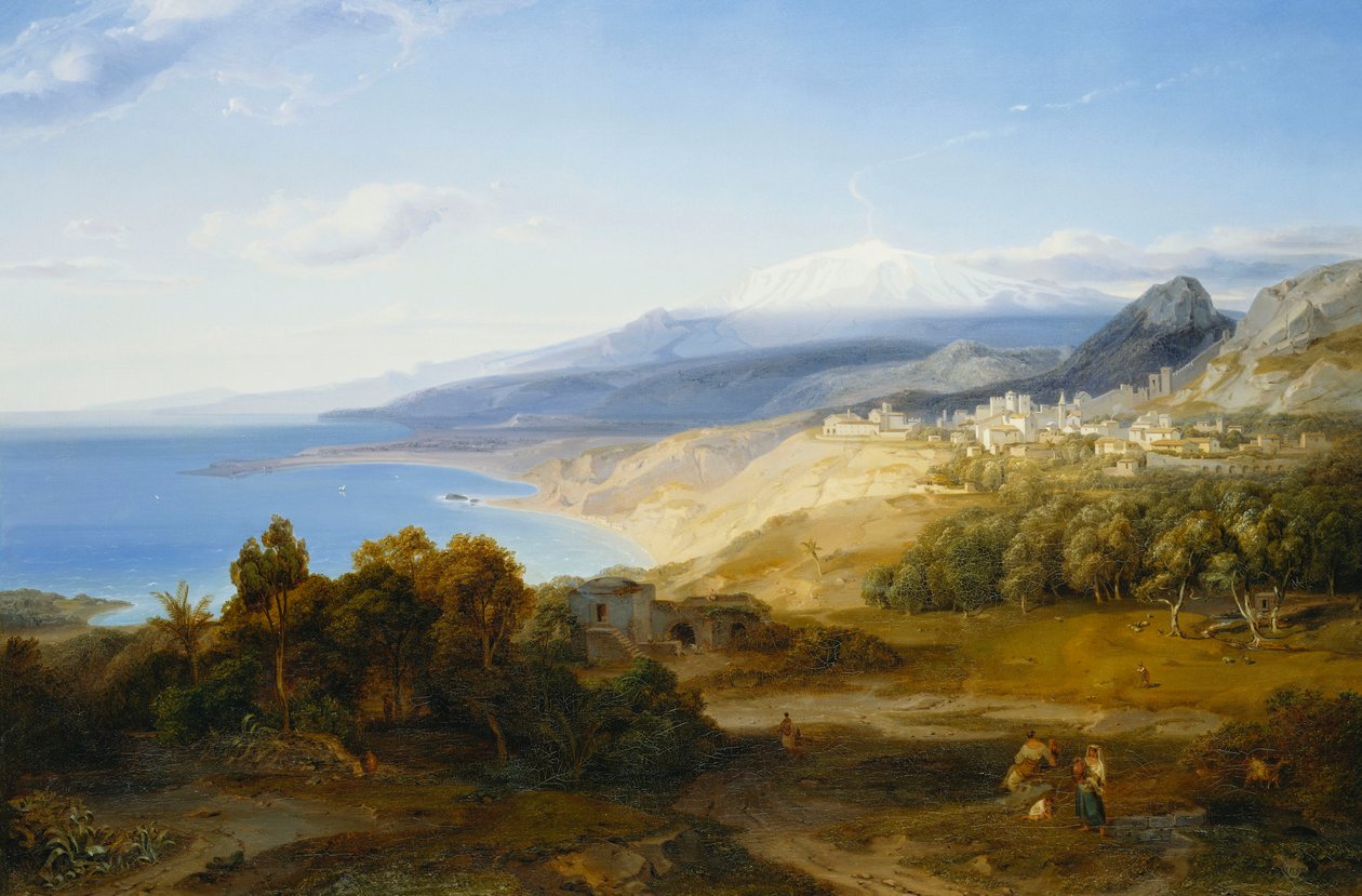 Taorminie, autorstwa Carl Rottmann