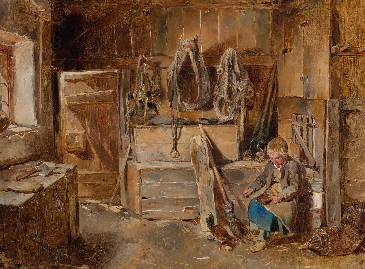 W spiżarni autorstwa Carl Schindler