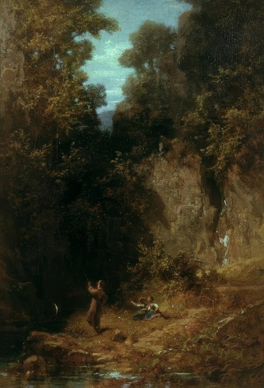 Rybak autorstwa Carl Spitzweg