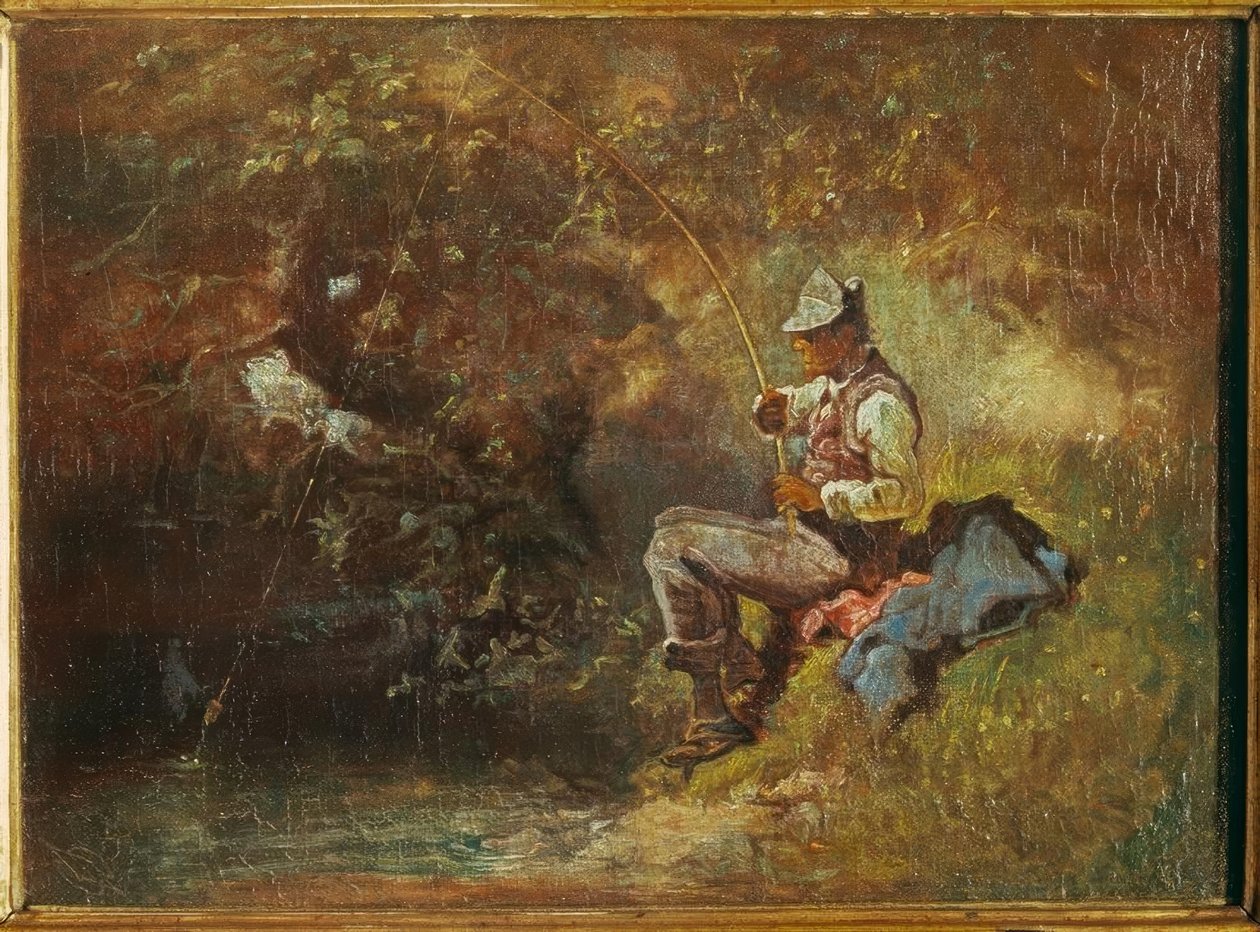 Rybak autorstwa Carl Spitzweg