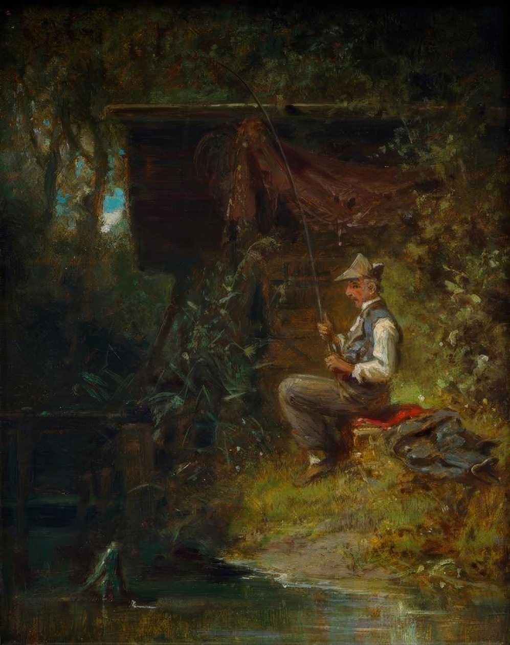 Rybak autorstwa Carl Spitzweg