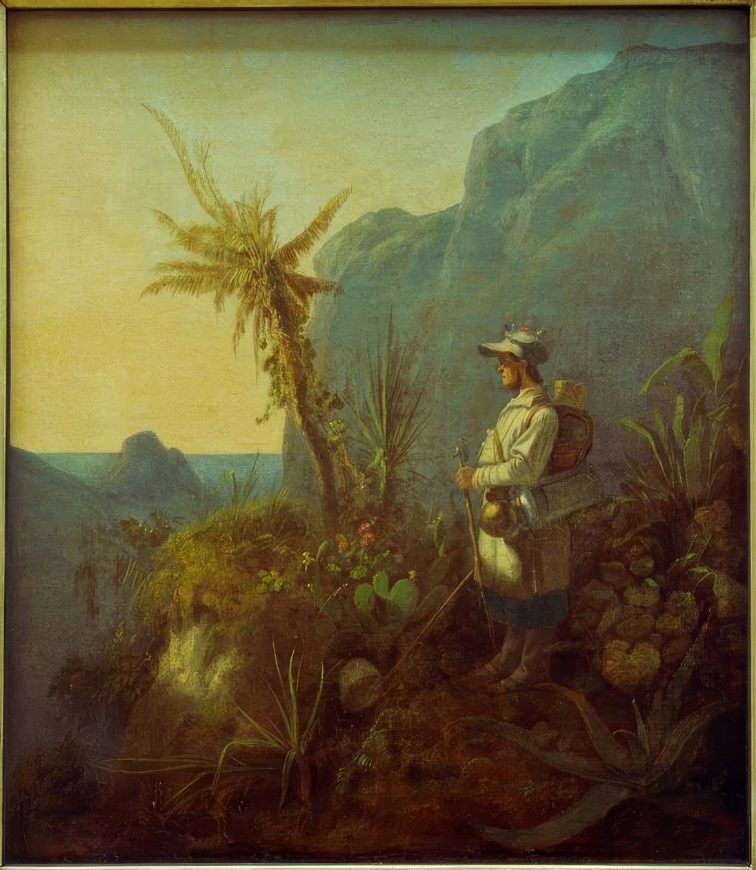Przyrodnik w tropikach autorstwa Carl Spitzweg