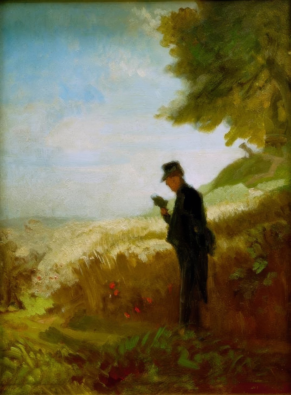 Spacer autorstwa Carl Spitzweg