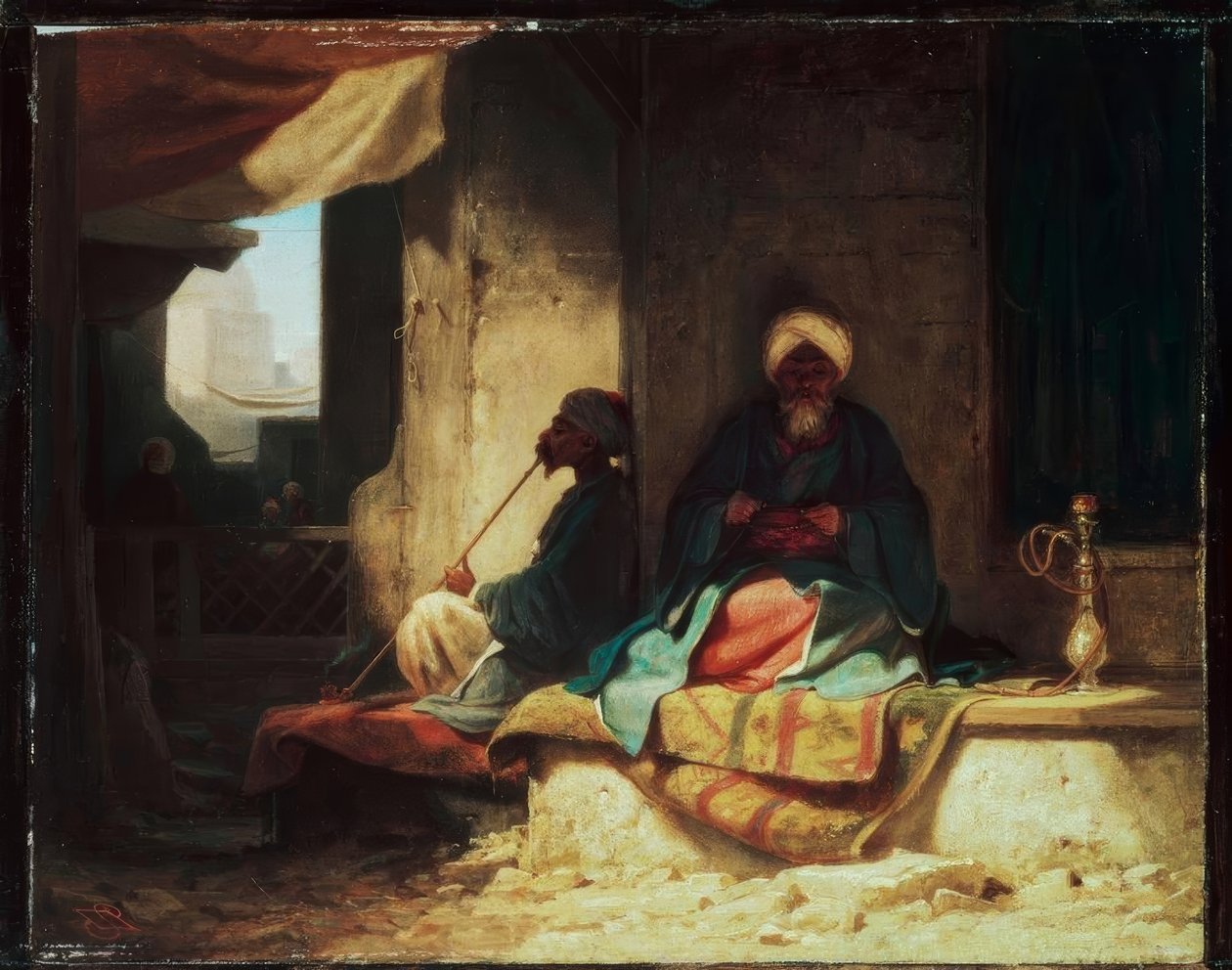 Na tureckim bazarze autorstwa Carl Spitzweg