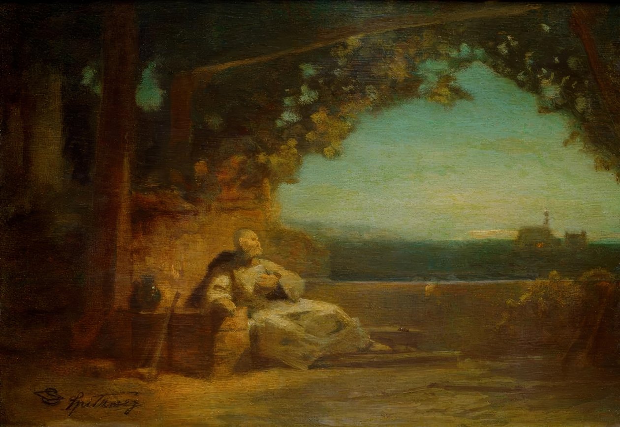 Rycerz Toggenburg autorstwa Carl Spitzweg