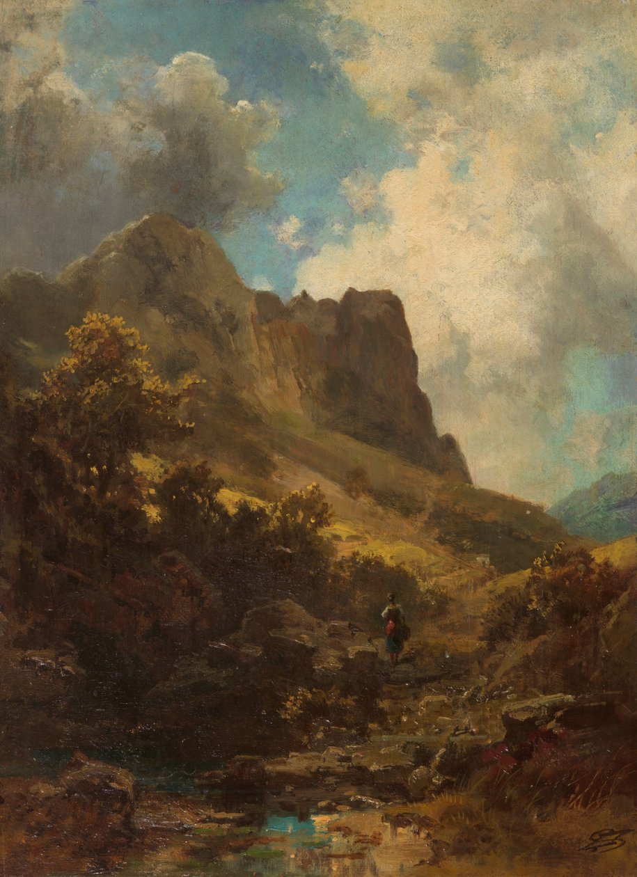 Dolina Kanionu Z Mleczarką, ok. 1930 r. 1875. autorstwa Carl Spitzweg