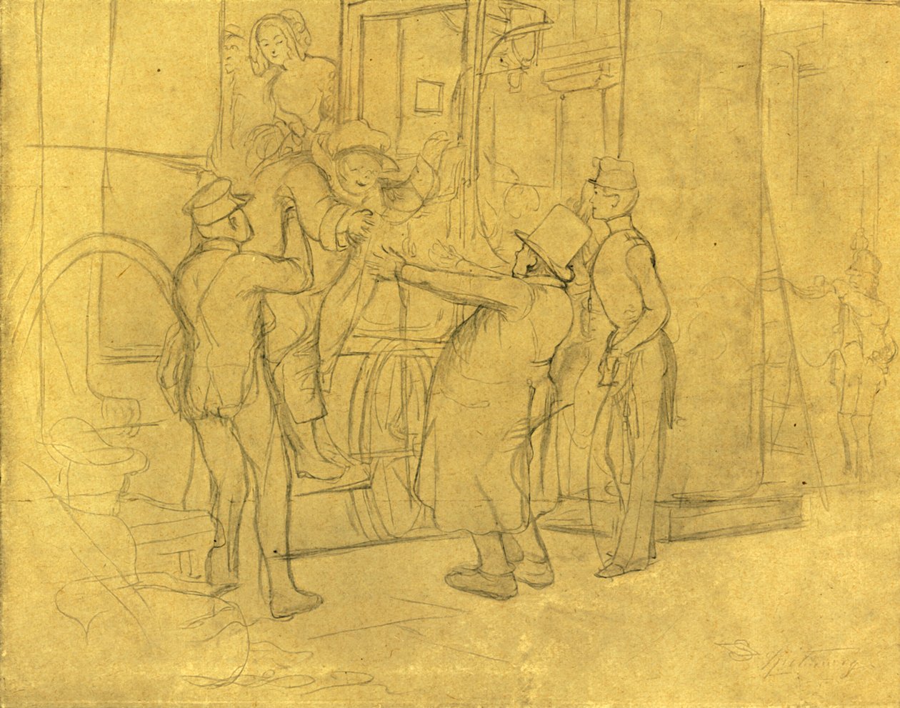 Witamy, połowa końca XIX wieku, ok. 1924. autorstwa Carl Spitzweg
