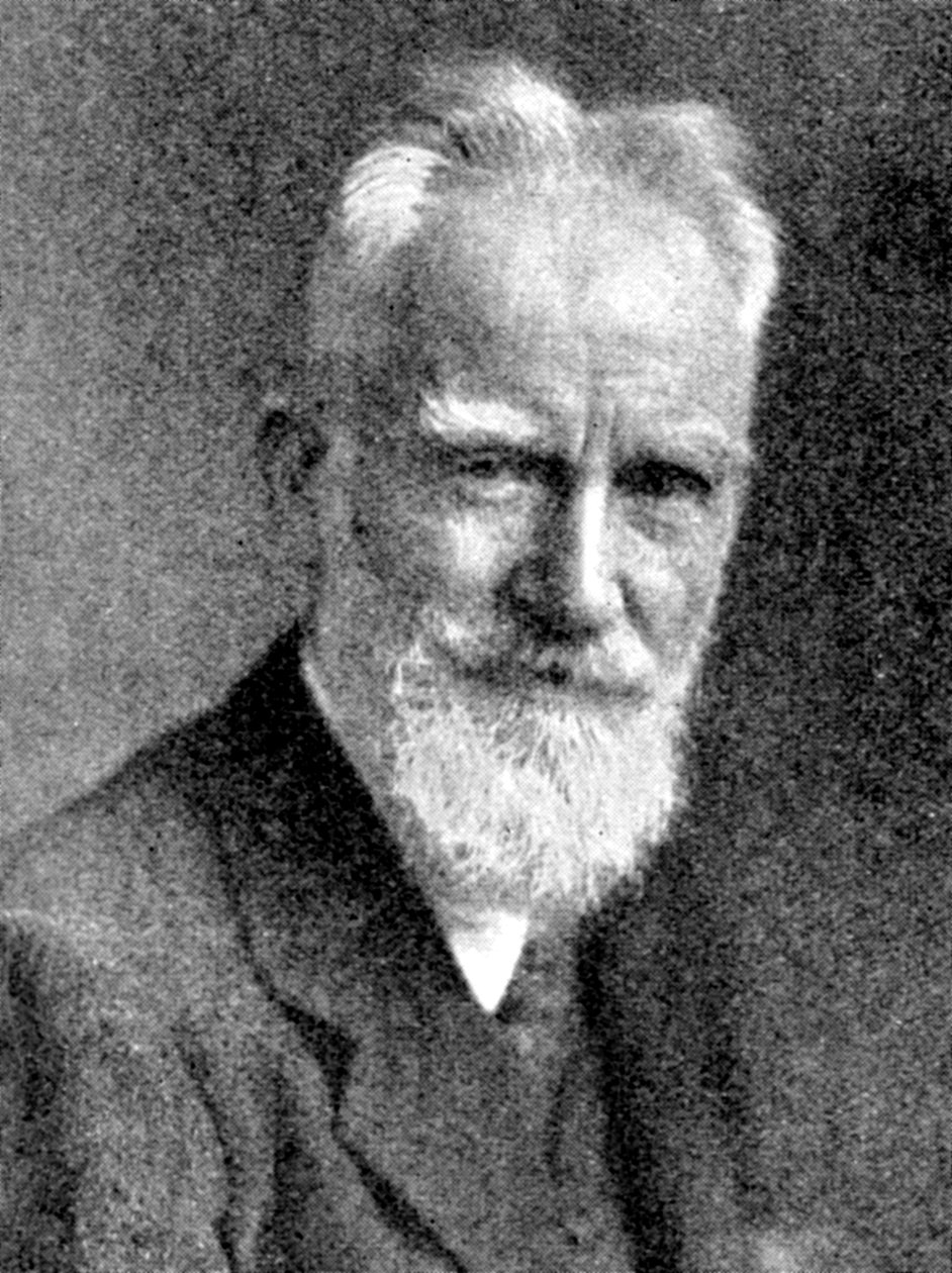 George Bernard Shaw, brytyjski dramaturg, 1923. autorstwa Carl Vandyk