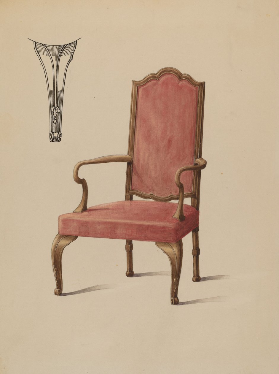 Fotel autorstwa Carl Weiss