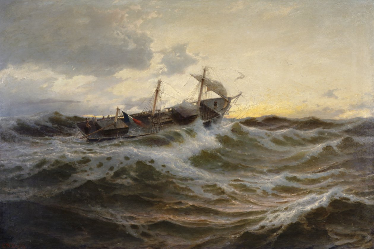 Świeża bryza autorstwa Carl Wilhelm Barth