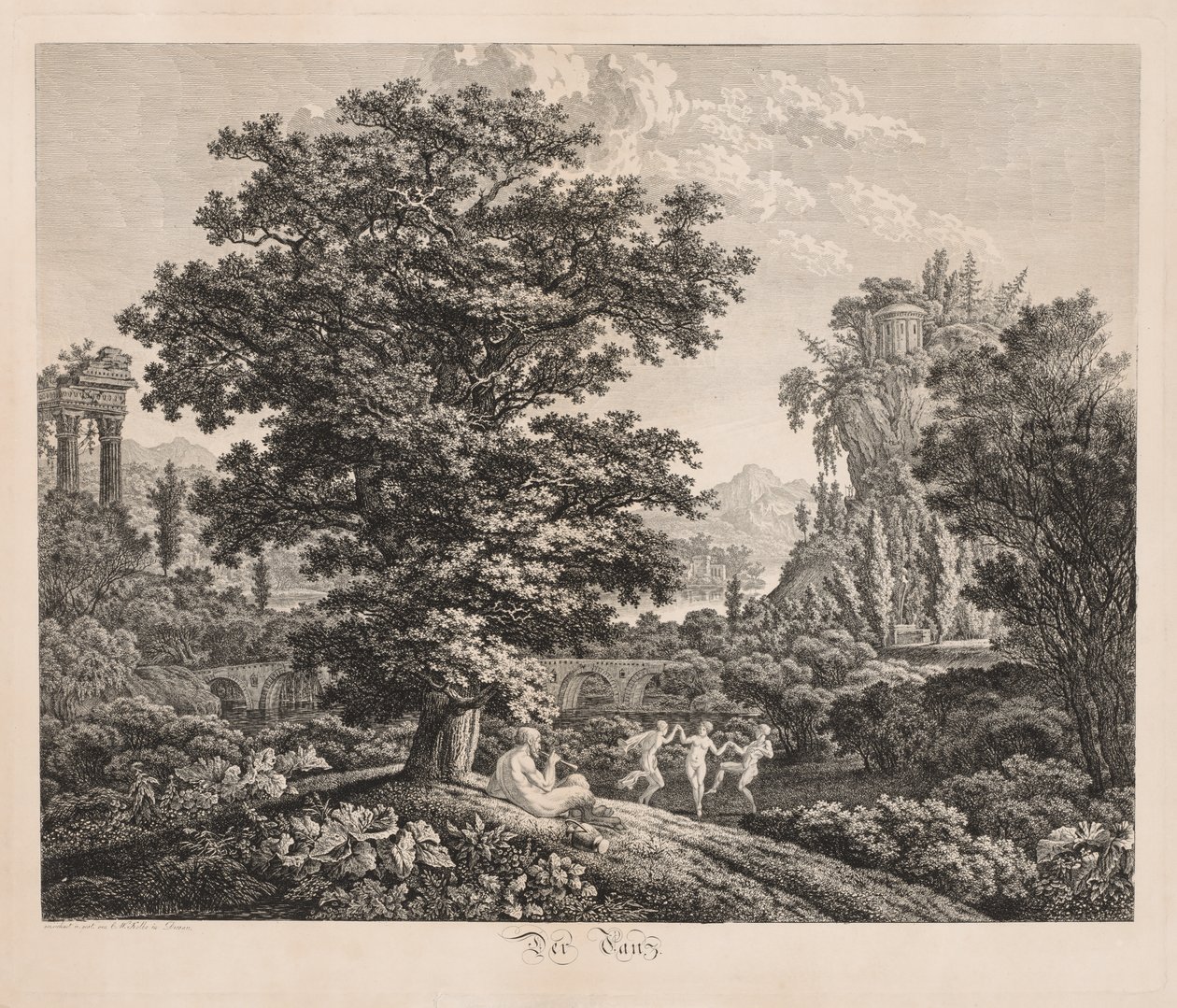 Taniec autorstwa Carl Wilhelm I Kolbe