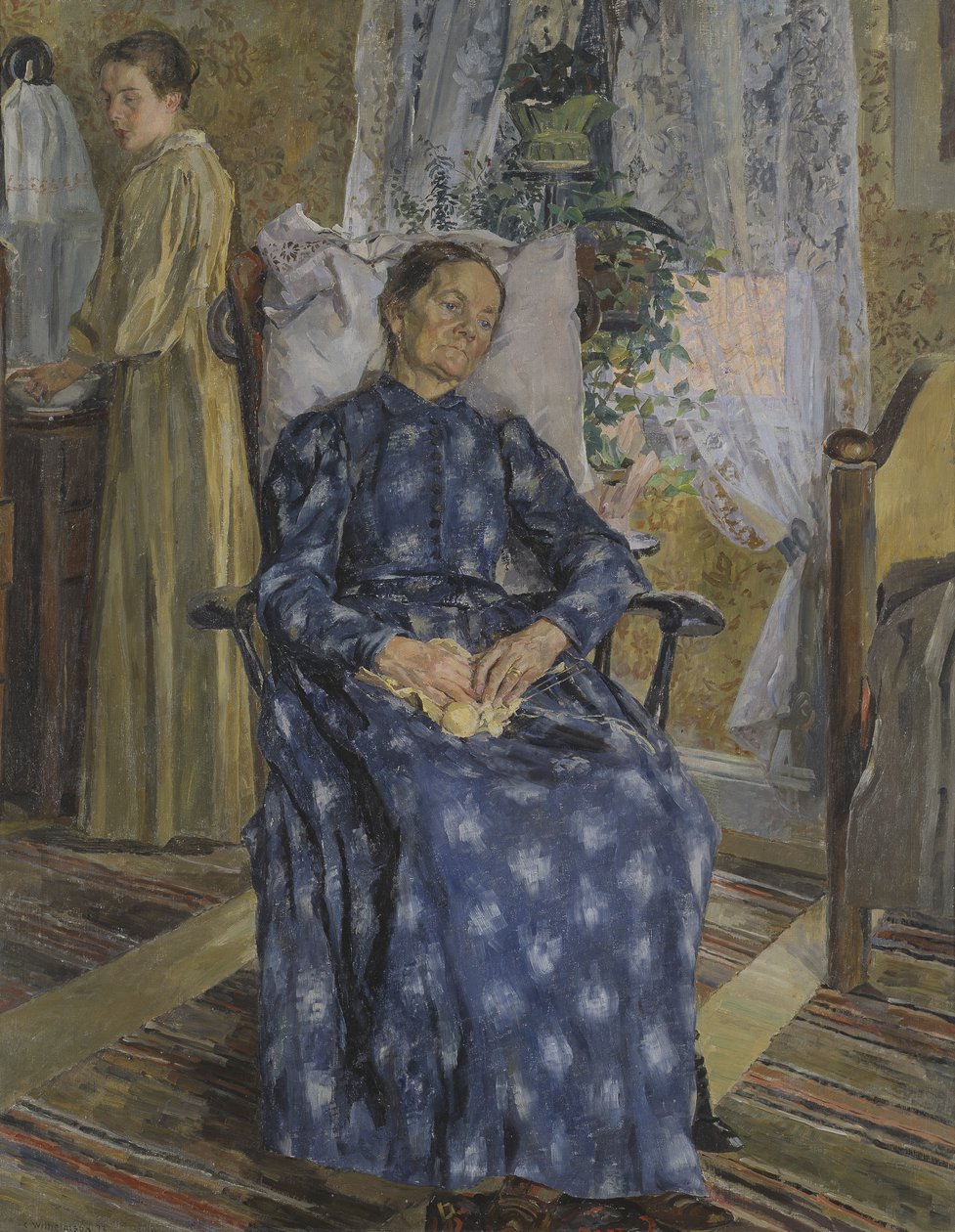 Zmęczony, 1898 autorstwa Carl Wilhelm Wilhelmson
