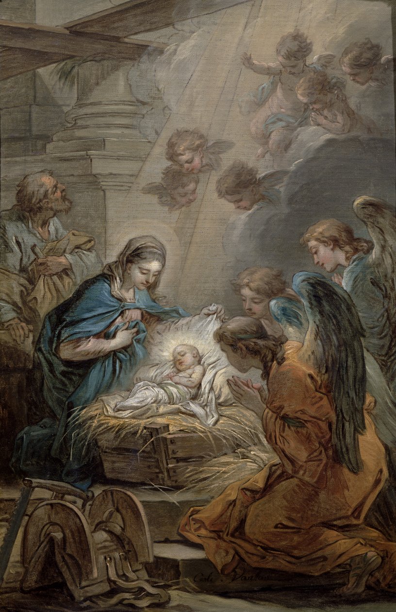 Horoskop autorstwa Carle van Loo