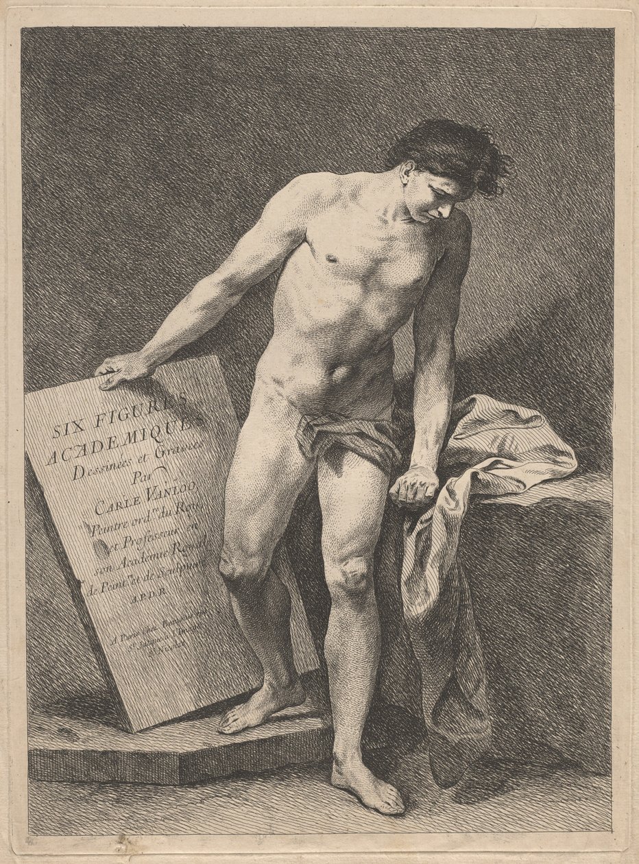 Strona tytułowa autorstwa Carle van Loo