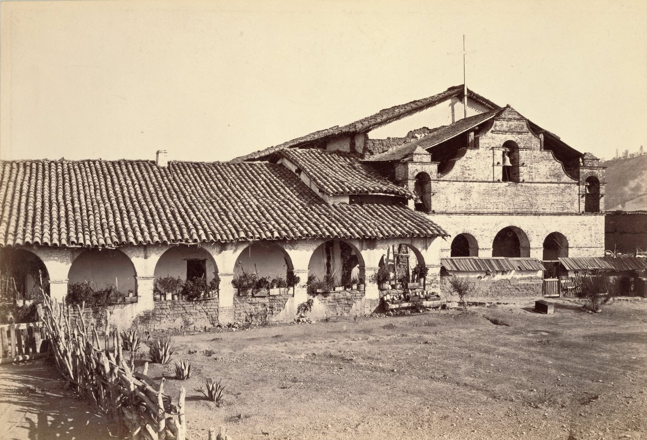 (Misja, San Antonio de Padua) autorstwa Carleton E. Watkins