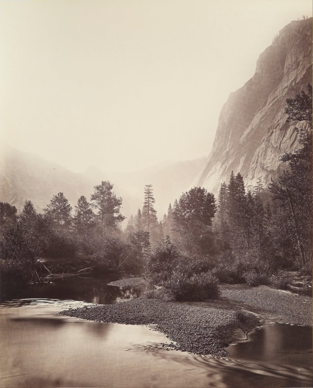 Mount Starr King, Yosemite, nr 69 autorstwa Carleton E. Watkins