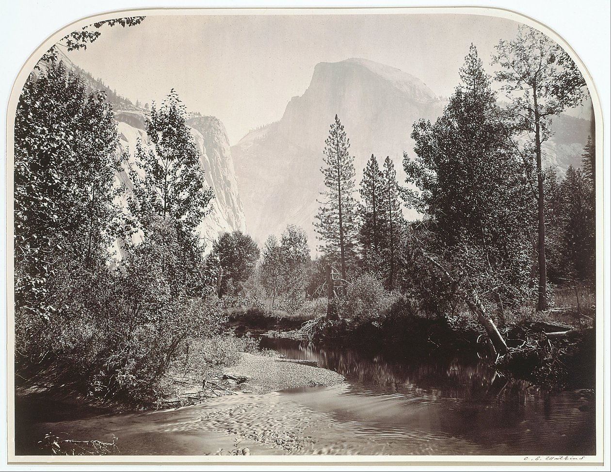 Taysayac, Half Dome, 4967 Ft., Yosemite autorstwa Carleton E. Watkins