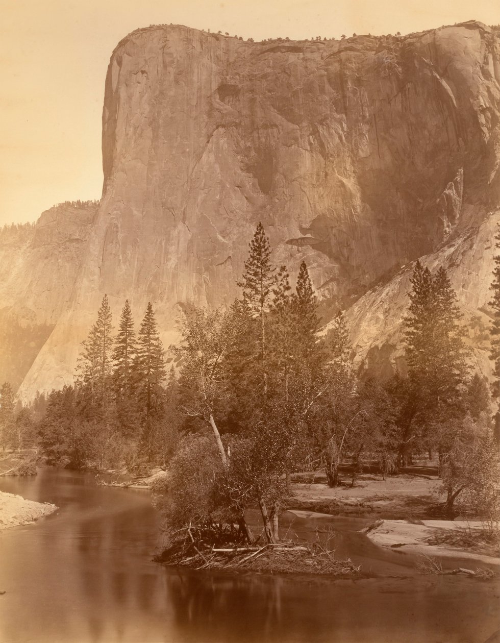 El Capitan autorstwa Carleton E. Watkins