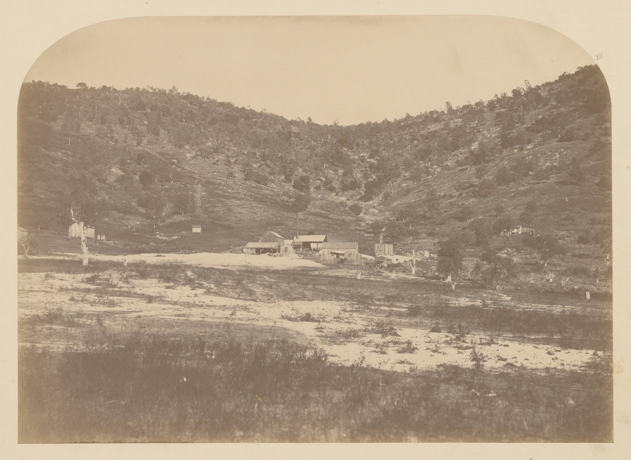 Młyn Doliny Niedźwiedzi autorstwa Carleton Watkins
