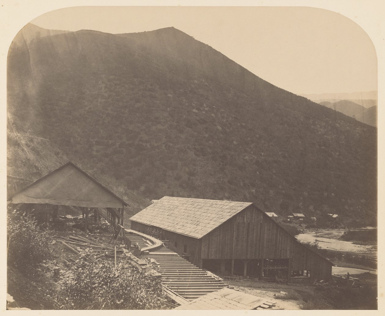 [Benton Mills West] autorstwa Carleton Watkins