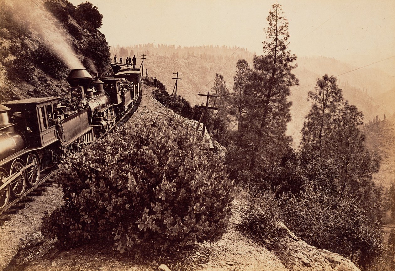 [Cape Horn, C.P.R.R.] autorstwa Carleton Watkins