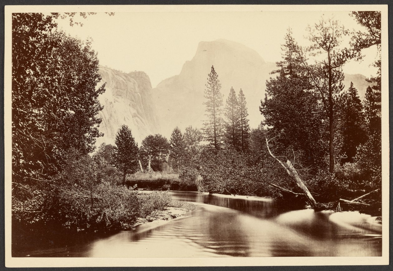 "Half Dome - Yosemite" autorstwa Carleton Watkins