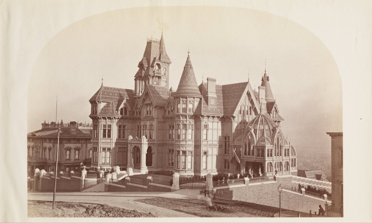 Rezydencja pani Hopkins S.F. autorstwa Carleton Watkins