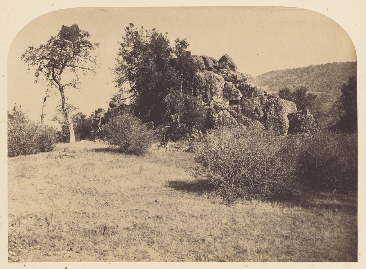 [Tower Rock - widok północny] autorstwa Carleton Watkins
