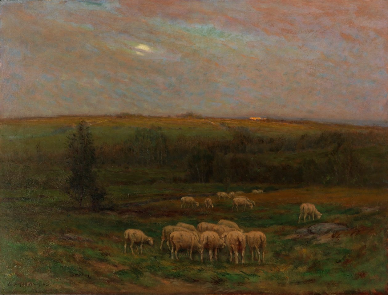 Wieczór po prysznicu autorstwa Carleton Wiggins
