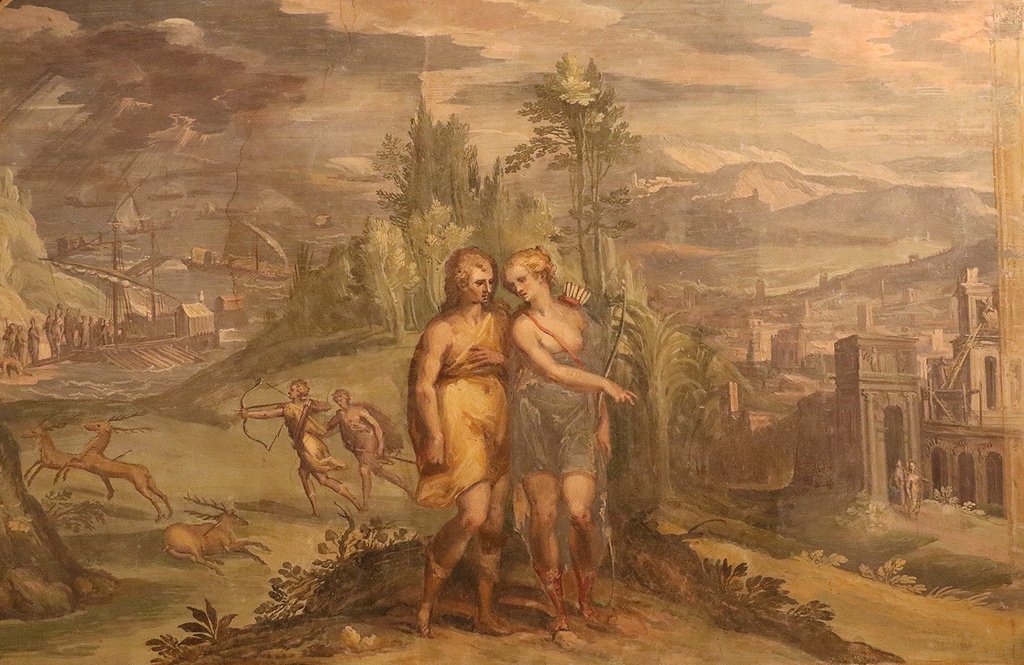 Wenus i Eneasz autorstwa Carlo Urbino