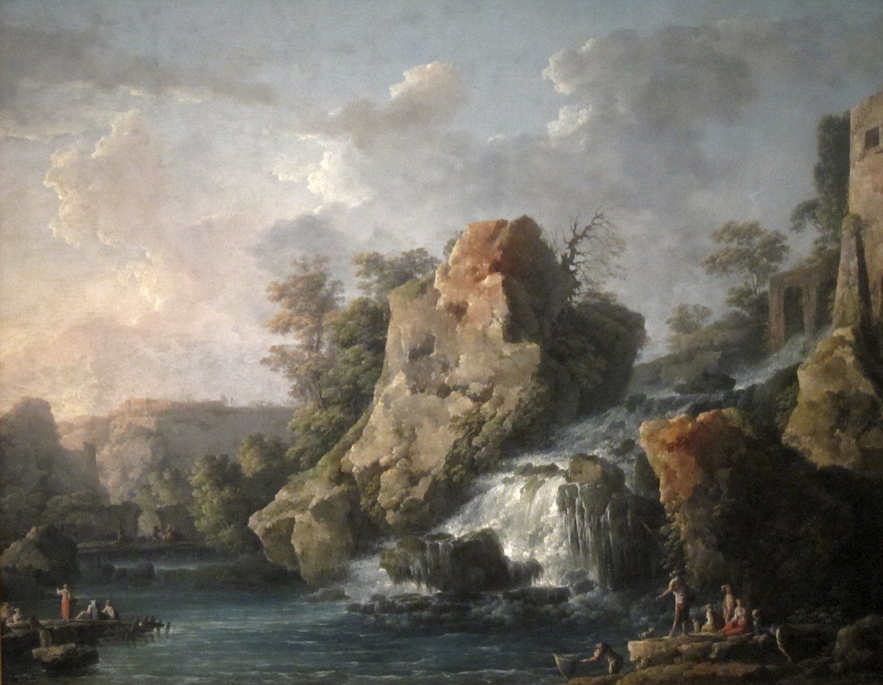 Teverone Cascade autorstwa Carlo Bonavia