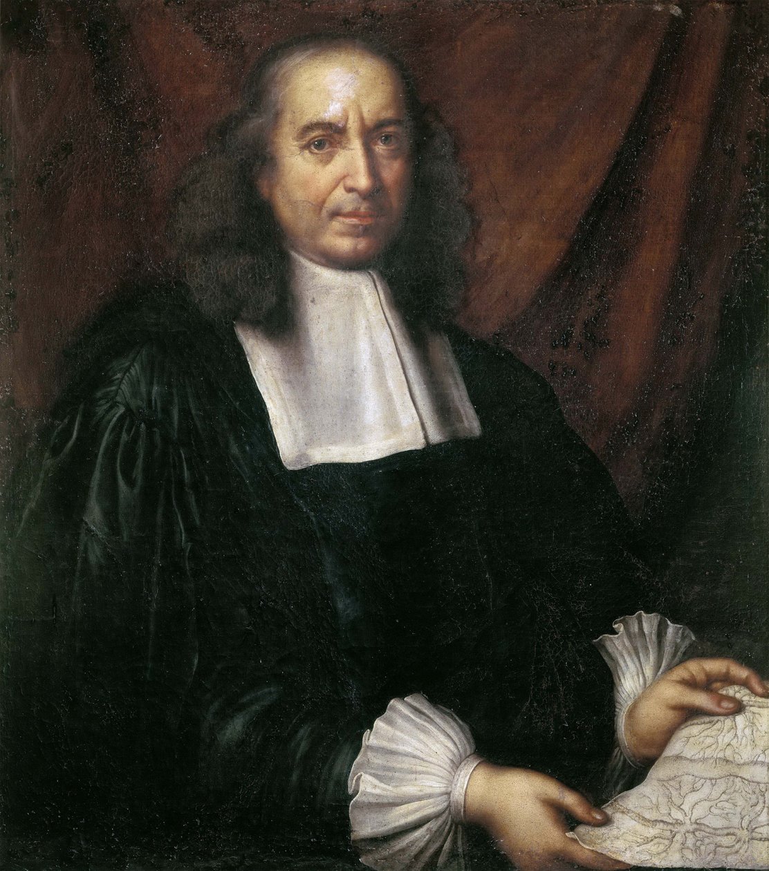 Portret Marcello Malpighi 1628-1694. autorstwa Carlo Cignani