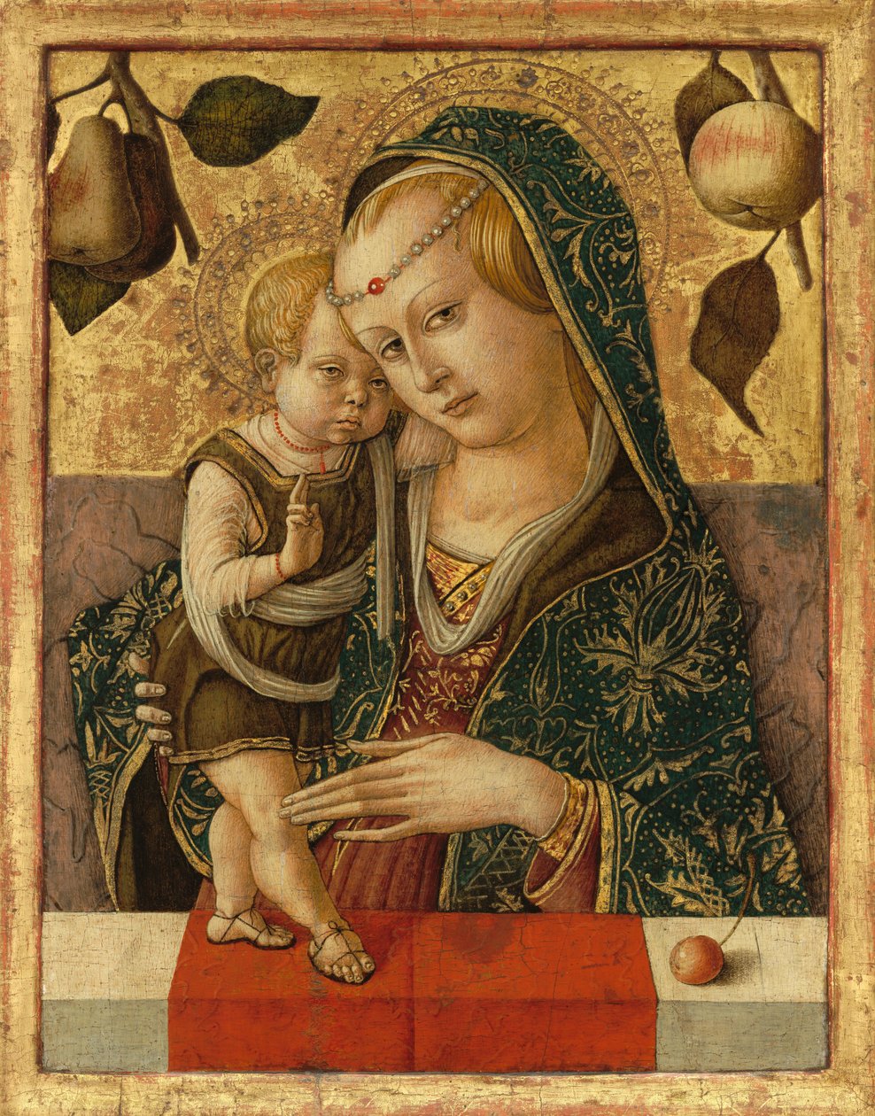 Madonna z Dzieciątkiem, c. 1490. autorstwa Carlo Crivelli