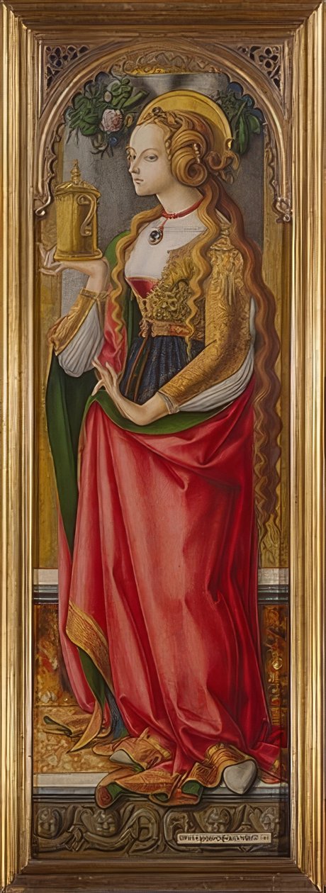 Maria Magdalena. A 1480 autorstwa Carlo Crivelli