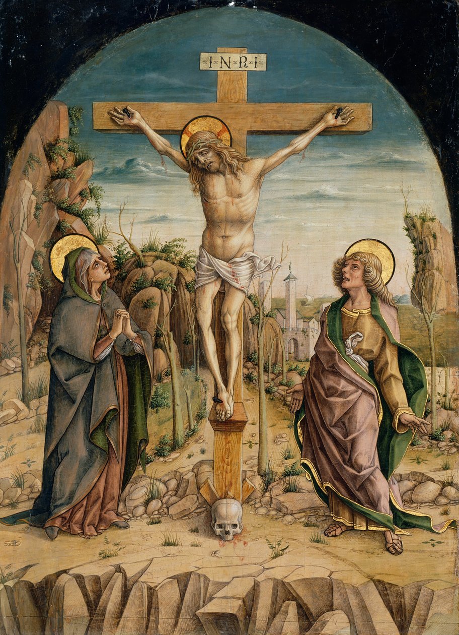 Ukrzyżowanie autorstwa Carlo Crivelli