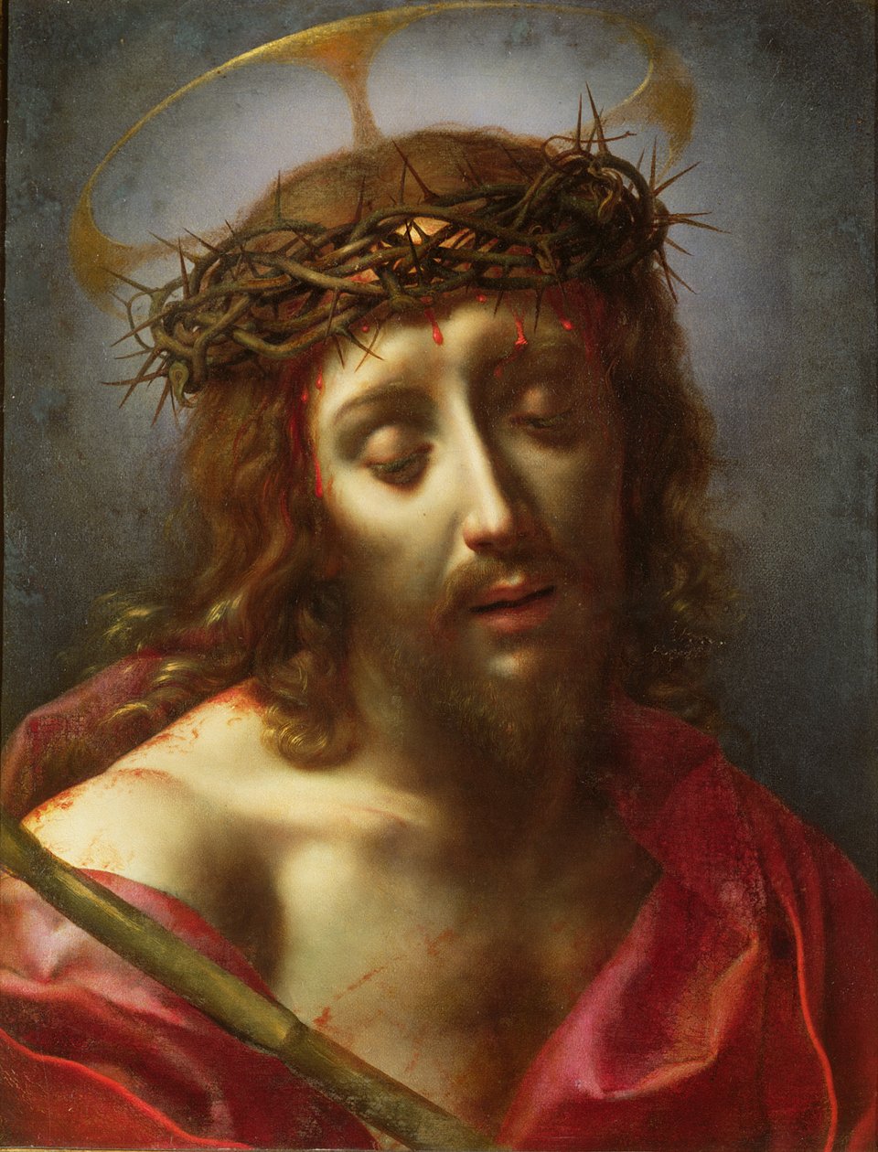 Chrystus jako Mąż boleści autorstwa Carlo Dolci
